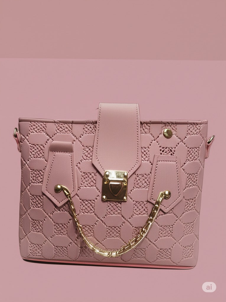 The Minimalist Pink Tote